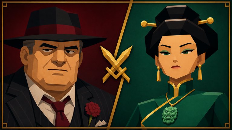 Idle Mafia Game rival Families facing off